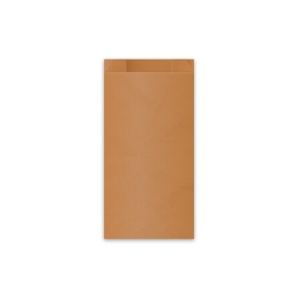 Papírenské zboží - Papírový sáček (FSC Mix) s bočním skladem hnědý 12+5 x 24 cm `1kg` [100 ks]