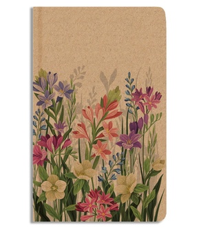 Papírenské zboží - Notes tečkovaný - A5 - kraft - Louka