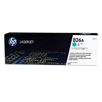 Papírenské zboží - HP originální toner CF311A, cyan, 31500str., HP 826A, HP Color LaserJet Enterprise M855dn