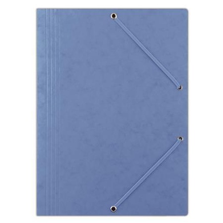 Papírenské zboží - Desky s gumičkou "Premium", modré, prešpánové, A4, DONAU