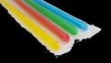 Papírenské zboží - BUBBLE TEA Plastikstrohhalme 12x210mm Mix [250 Stück] (wiederverwendbar)