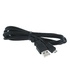 Papírenské zboží - USB Kabel (2.0), USB A M - microUSB M, 1.8m, schwarz, Logo Economy