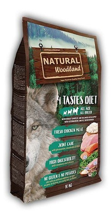Papírenské zboží - Natural Woodland 4 TASTES Diet 2 kg