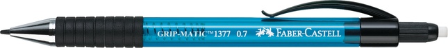 Papírenské zboží - Druckbleistift Grip Matic 1377, blau Faber-Castell 137751