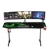 Papírenské zboží - ULTRADESK Spieltisch FRAG XXL GREEN, 160 x 75 cm, 75 cm