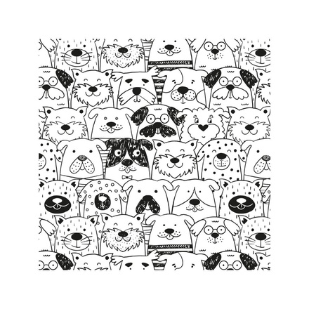 Papírenské zboží - Ubrus do výtvarné výchovy 65x50cm Pets