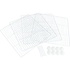 Papírenské zboží - Spreizdrahtteile 35 x 35 cm für Innengehege #62460, 4 Stück, weiß