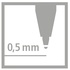 Papírenské zboží - Ergonomischer Roller für Linkshänder STABILO EASYoriginal Holograph Edition rosa