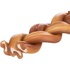 Papírenské zboží - Kauzopf mit Bullenpenis, 15 cm/ 35g