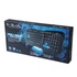 Papírenské zboží - E-blue Polygon, Tastatur US, Game, spritzwassergeschützt typ verkabelt (USB), schwarz