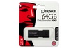 Papírenské zboží - USB-Stick „DT100 G3“, schwarz, 64GB, USB 3.0, KINGSTON
