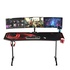 Papírenské zboží - ULTRADESK Spieltisch FRAG XXL RED, 160 x 75 cm, 75 cm