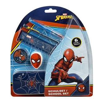 Papírenské zboží - Školní sada 6ks Spider-Man