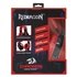Papírenské zboží - Redragon CHRONOS, Spielkopfhörer mit Mikrofon, Lautstärkeregelung, schwarz/rot, 2x 3.5 mm jack + USB