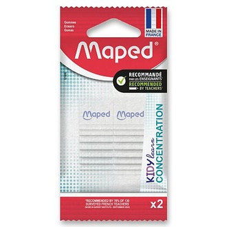 Papírenské zboží - Pryž Maped Kidy Learn Concentration 2 ks