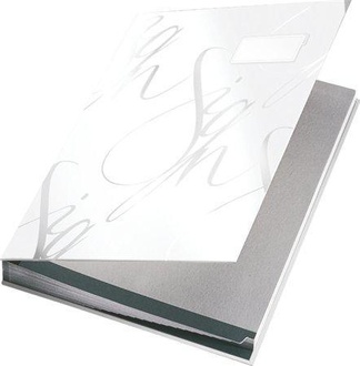 Papírenské zboží - Designová podpisová kniha Leitz, Bílá