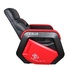 Papírenské zboží - Gaming Sofa E-Blue AUROZA, grau-rot, verstalbar