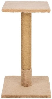 Papírenské zboží - Škrabací sloupek BEANA, 69 cm, králičí plyš, šedobéžová - LIMITOVANÁ NABÍDKA