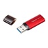 Papírenské zboží - Apacer USB flash disk, USB 3.0 (3.2 Gen 1), 32GB, AH25B, rot, AP32GAH25BR-1, USB A, mit einer Kappe