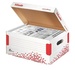 Papírenské zboží - Esselte Speedbox A4 Schnellfalt-Aktenbehälter mit Deckel, Weiß
