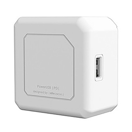 Papírenské zboží - USB rozbočovač 240V, 60W, CEE7 (vidlice)-POWERCUBE, 0.1m, POWERUSB PD, bílá, POWERCUBE, 2