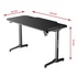 Papírenské zboží - ULTRADESK Spieltisch FRAG - BLACK, 140x66 cm, 76 cm, mit XXL-Mauspad, mit Ultradesk BEAM