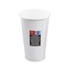 Papírenské zboží - Pappbecher weiß durchmesser 90mm 510ml `XL: 0,4L/16oz` [10 St.]