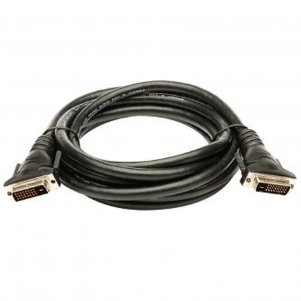 Papírenské zboží - Kabel DVI (24+1) M- DVI (24+1) M, Dual link, 5m, černá