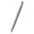 Papírenské zboží - PARKER Sonnet Stainless Steel GT Kugelschreiber- und Notizbuchset