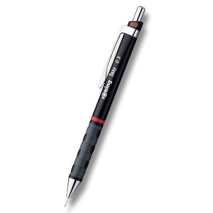 Papírenské zboží - Mikrotužka Rotring Tikky Black 0,5 mm