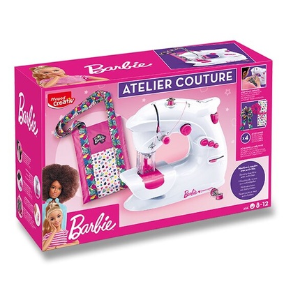 Papírenské zboží - Sada Maped Creativ Barbie Sewing Machine šicí stroj