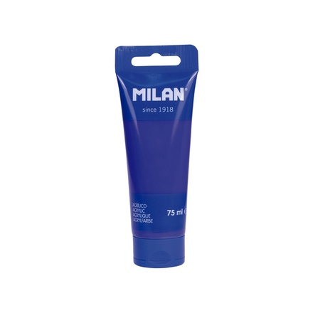 Papírenské zboží - Barva akrylová MILAN 75 ml - modrá oceán