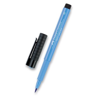 Papírenské zboží - Popisovač Faber-Castell Pitt Artist Pen Brush - modré odstíny 146