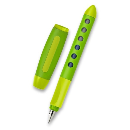 Papírenské zboží - Bombičkové pero Faber-Castell Scribolino pro praváky, zelené