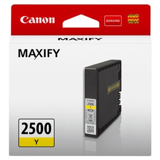 Papírenské zboží - Canon originální ink PGI-2500 Y, yellow, 9.6ml, 9303B001, Canon MAXIFY iB4050,iB4150,MB50