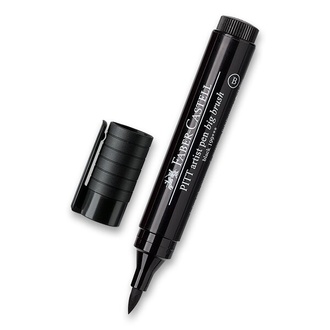 Papírenské zboží - Popisovač Faber-Castell Pitt Artist Pen Big Brush černý