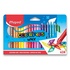 Papírenské zboží - Maped Color'Peps Wachsmalstifte - 24 Farben dreieckig