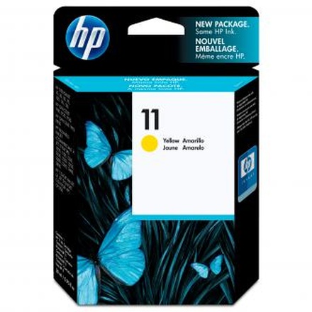 Papírenské zboží - HP originální ink C4838AE, HP 11, yellow, 1750str., 28ml, HP Business InkJet 2xxx, Design
