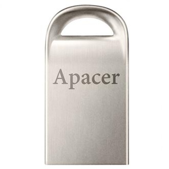 Papírenské zboží - Apacer USB flash disk, USB 2.0, 16GB, AH115, stříbrný, AP16GAH115S-1, USB A