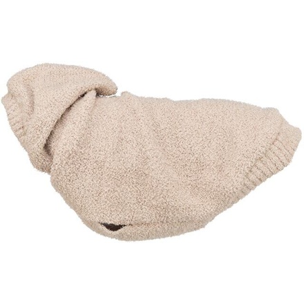 Papírenské zboží - Mikina CARSON s kapucí, pískováS: 40cm, hruď: 61cm, krk: 41cm