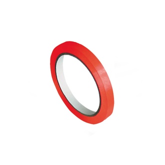 Papírenské zboží - Lepící páska pro zavírací strojek, červená 66m x 9mm [1 ks]