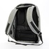 Papírenské zboží - Rucksack für Notebook 15,6&quot;, CHICAGO, grau aus Polyester, es ist nicht leicht auszurauben, Logo