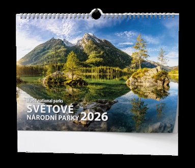 Papírenské zboží - Nástěnný kalendář - Světové národní parky