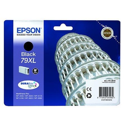 Papírenské zboží - T79014010 Inkjet cartr.pro WorkForce Pro WF-5620DWF tiskárnu, EPSON černá, 41,8ml