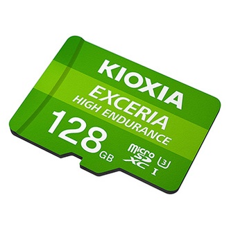 Papírenské zboží - Kioxia Paměťová karta Exceria High Endurance (M303E), 128GB, microSDXC, LMHE1G128GG2, UH