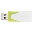Papírenské zboží - Verbatim USB flash disk, USB 2.0, 32GB, Swivel, Eucalyptus Green, 49815, mit einer drehbaren Kappe