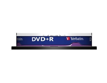 Papírenské zboží - DVD+R 4,7GB, 16x, AZO, Verbatim, 10-cake