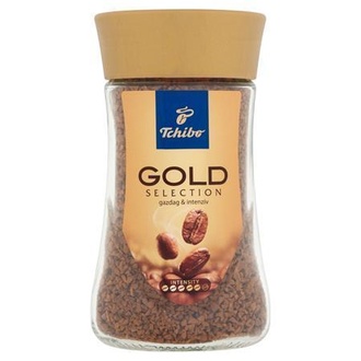Papírenské zboží - Káva "Gold Selection", 100 g, instantní, TCHIBO