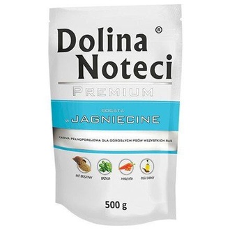 Papírenské zboží - DOLINA NOTECI PREMIUM jehněčí kapsička pro psy 500 g 