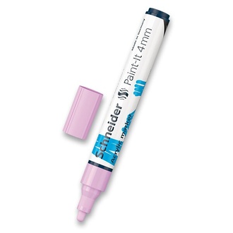 Papírenské zboží - Akrylový popisovač Schneider Paint-It 320 pastelová vínová